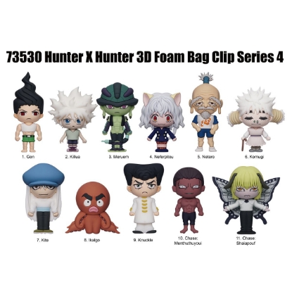 Picture of Hunter X Hunter Series 4 Figural Bag Clip Blind Pack