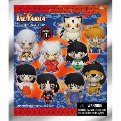 Picture of Inuyasha Figural Bag Clip Mystery Pack