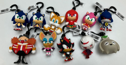 Picture of Sonic The Hedgehog Figural Bag Clip in Blind Bag