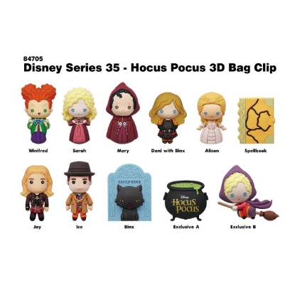 Picture of Disney Hocus Pocus Series 35 Figural Bag Clip in Blind Bag