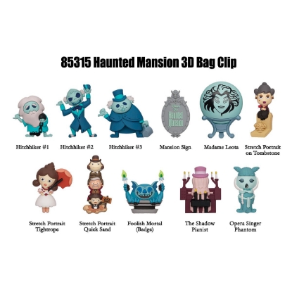 Picture of Disney Haunted Mansion Figural Bag Clip in Blind Bag