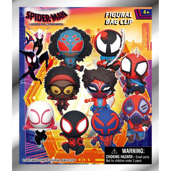 Picture of Spider-Man Across the SpiderVerse Figural Bag Clip Mystery Pack