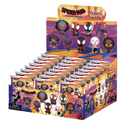 Picture of Spider-Man Across the SpiderVerse Figural Bag Clip Mystery Pack