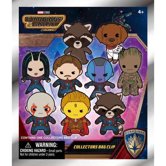Picture of Guardians of The Galaxy Volume 3 Figural Bag Clip in Blind Bag