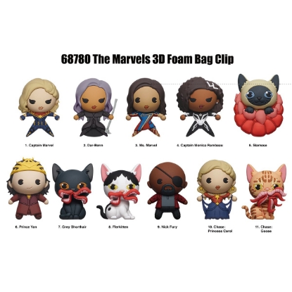 Picture of Marvel Studios The Marvels Collectors Bag Clip In Blind Bag