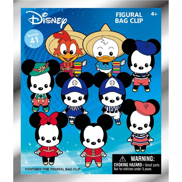 Picture of Disney Mickey And Minnie Series 41 Figural Bag Clip in Blind Bag