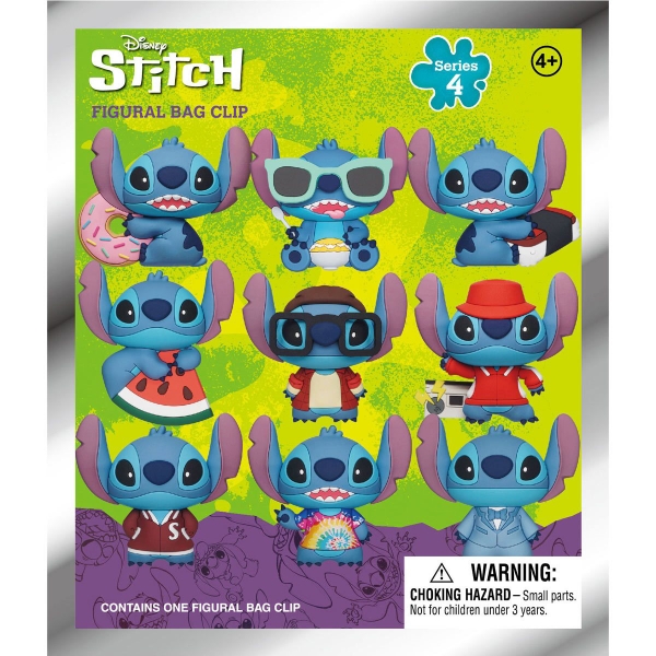 Picture of Disney Stitch Series 4 Figural Bag Clip in Blind Bag