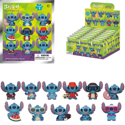 Picture of Disney Stitch Series 4 Figural Bag Clip in Blind Bag