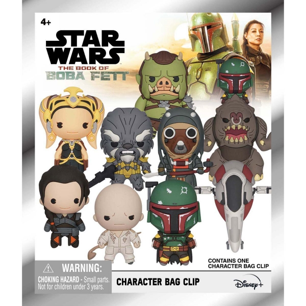 Picture of Star Wars The Book of Boba Fett Figural Bag Clip in Blind Bag