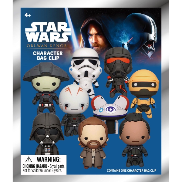 Picture of Star Wars Obi-Wan Kenobi Figural Bag Clip In Mystery Pack