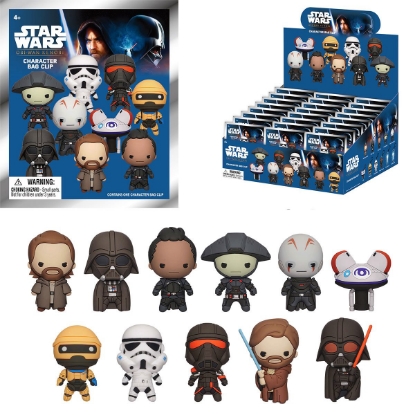 Picture of Star Wars Obi-Wan Kenobi Figural Bag Clip In Mystery Pack