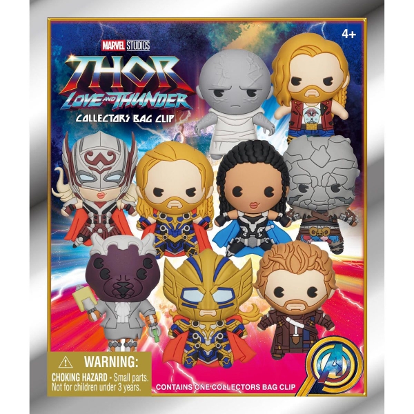 Picture of Marvel Thor Love and Thunder Figural Bag Clip in Blind Bag
