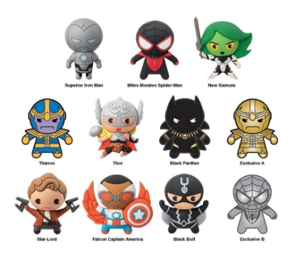 Picture of Marvel Secret Wars Collectors Keyring Figural Bag Clip Blind Pack