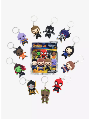 Picture of Marvel Secret Wars Collectors Keyring Figural Bag Clip Blind Pack