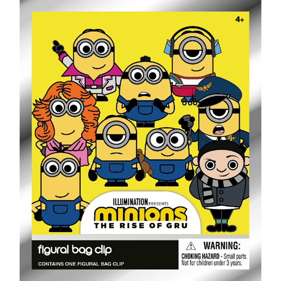 Picture of Minions The Rise of Gru Figural Bag Clip in Blind Bag