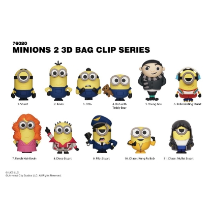 Picture of Minions The Rise of Gru Figural Bag Clip in Blind Bag