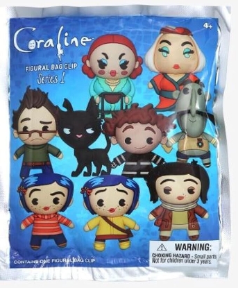 Picture of Coraline Series 1 Figural Bag Clip Blind Pack