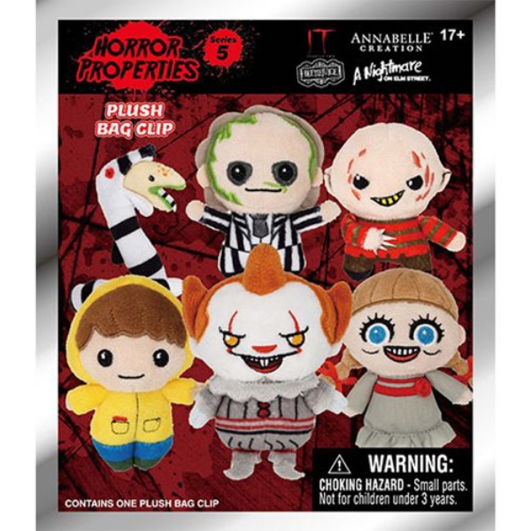 Picture of Warner Bros Horror Properties Series 5 Plush Bag Clip In Blind Bag