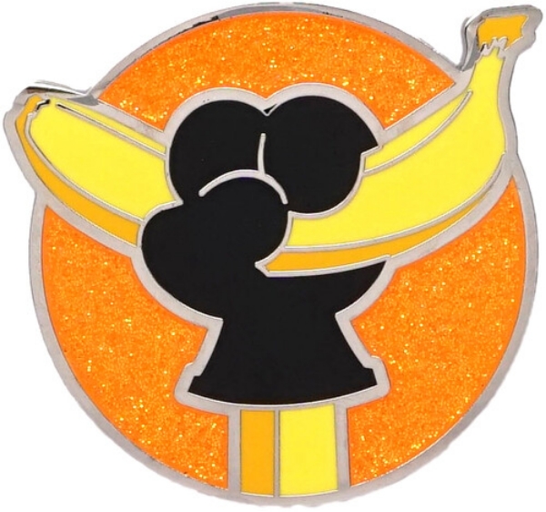 Picture of Minions Banana Icon Enamel Lapel Pin