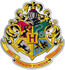 Picture of Harry Potter Hogwarts Colored Enamel Pin