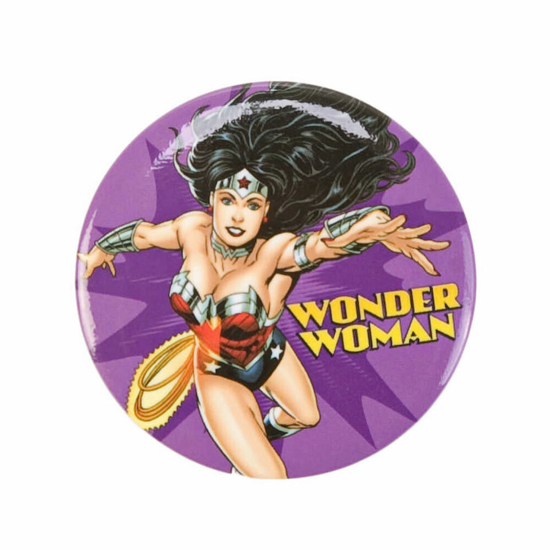 Picture of DC Comics Wonder Woman Flying 1.25 Inch Single Button Pin