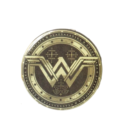 Picture of Dc Comics Wonder Woman Shield Button Pin