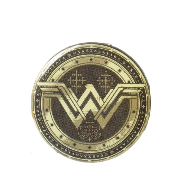 Picture of Dc Comics Wonder Woman Shield Button Pin