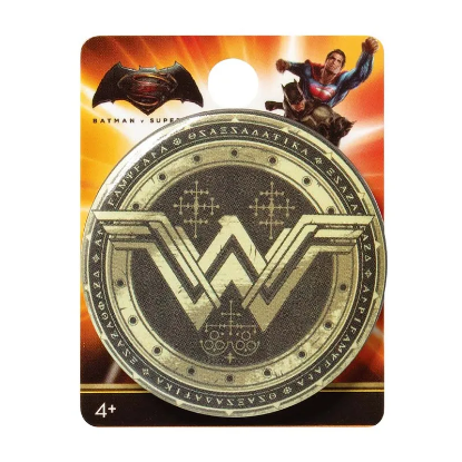 Picture of Dc Comics Wonder Woman Shield Button Pin