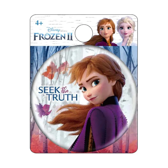 Picture of Disney Frozen 2 Anna Seek The Truth Single Button Pin