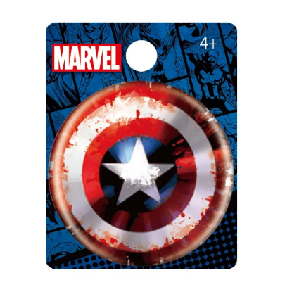 Picture of Marvel Captain America Logo Single Button Pin