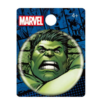 Picture of Marvel The Incredible Hulk Single Button Badge Pin