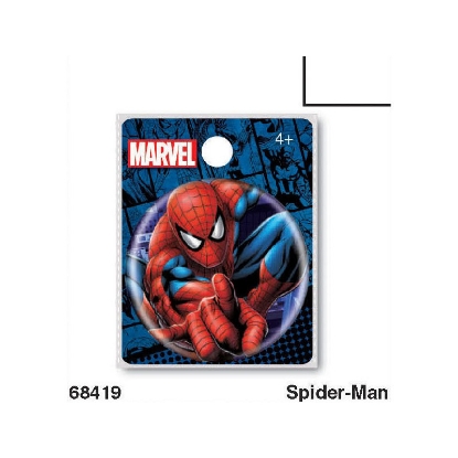 Picture of Marvel Spider-Man Web Slinging Action Single Button Badge Pin