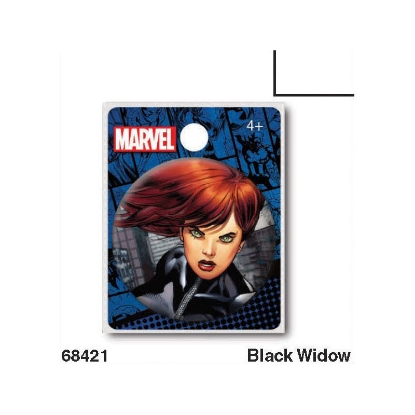Picture of Marvel Black Widow Single Button Badge Pin
