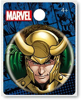 Picture of Marvel Loki Wingle 1.5 Inch Single Button Pin