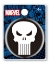 Picture of Marvel Punisher Comic Skull Logo  1.5 Inch Single Button Pin