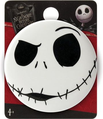 Picture of The Nightmare Before Christmas Angry Jack Skellington Button Pin