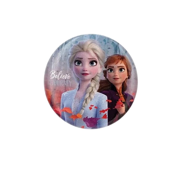 Picture of Disney Frozen II Elsa & Anna Single Button Pin Badge