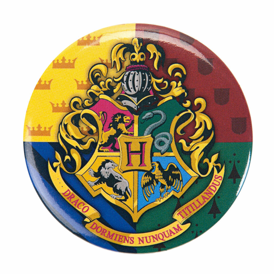 Picture of Harry Potter Hogwarts Symbol 1.5 inch Pinback Button Badge