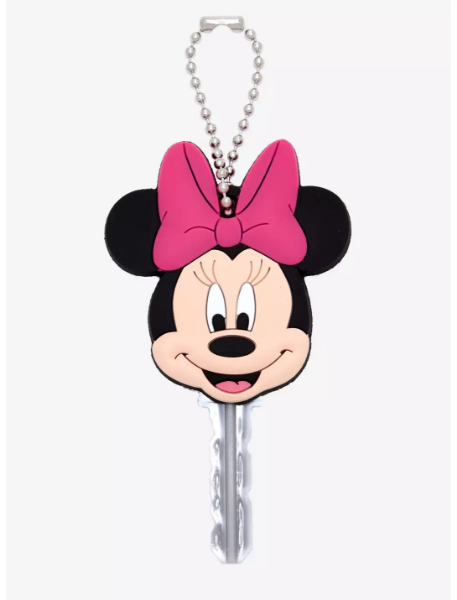 Picture of Disney Minnie Mouse Club House Pink Bow Soft Touch Key Cover