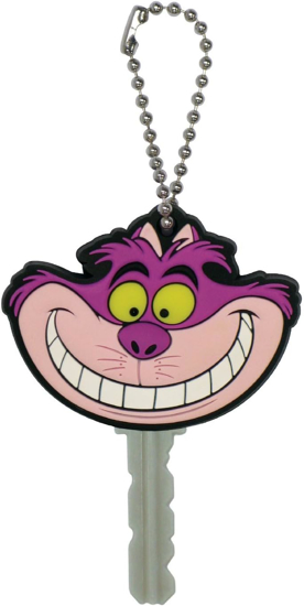Picture of Disney Cheshire Cat Soft Touch Key Holder PVC Key Cap