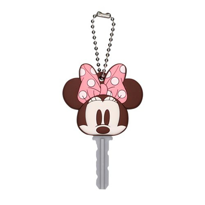 Picture of Disney Minnie Mouse Polka Dot Bow Soft Touch PVC Key Holder