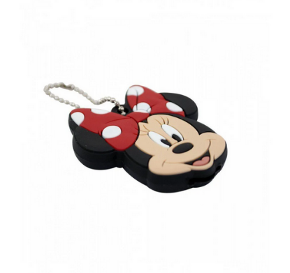 Picture of Disney Minnie Mouse Polka Dot Bow Soft Touch PVC Key Holder