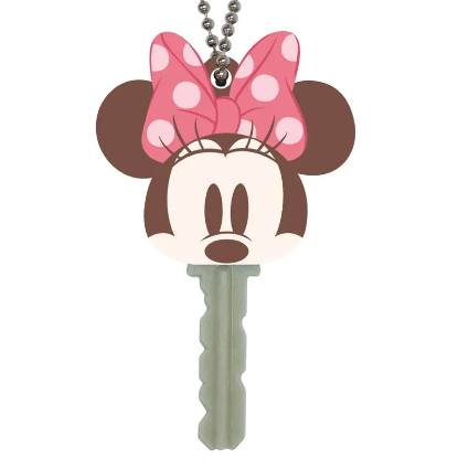 Picture of Disney Minnie Mouse Polka Dot Bow Soft Touch PVC Key Holder