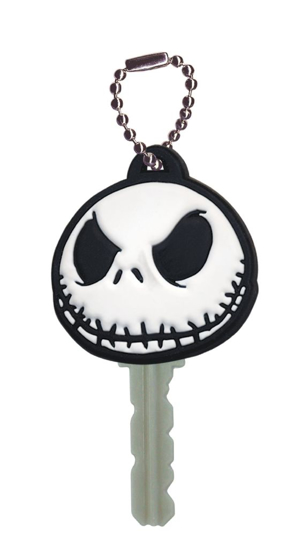 Picture of Nightmare Before Christmas Jack Head Soft Touch Key Holder Key Cap
