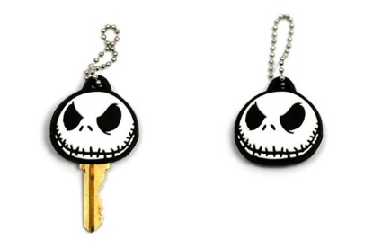 Picture of Nightmare Before Christmas Jack Head Soft Touch Key Holder Key Cap