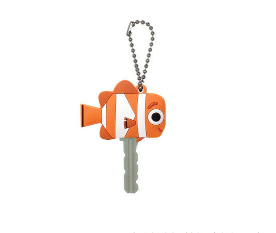 Picture of Disney Finding Dory Nemo Soft Touch Key Holder Key Cap
