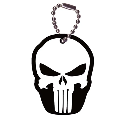 Picture of Marvel Punisher Logo Soft Touch PVC Key Cover Cap