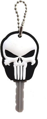 Picture of Marvel Punisher Logo Soft Touch PVC Key Cover Cap
