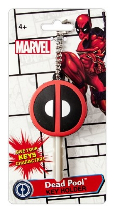 Picture of Marvel Deadpool Soft Touch PVC Key Holder Key Cover Cap