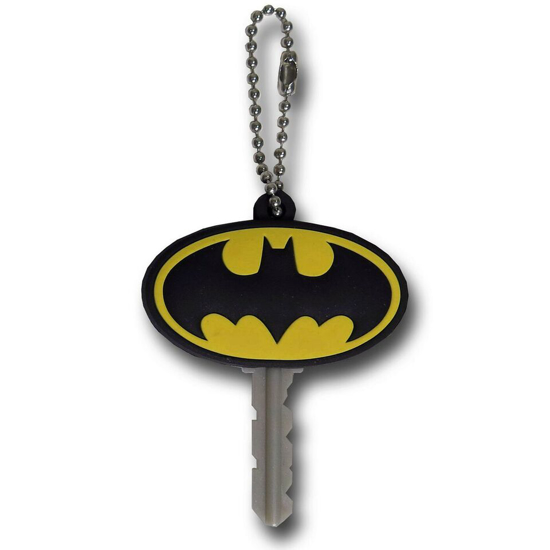 Picture of DC Comic Batman Logo Key Cap Silicone Rubber Key Holder